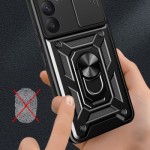 Огляд Чохол до мобільного телефона BeCover Military Samsung Galaxy A56 SM-A566 Black (712865): характеристики, відгуки, ціни.