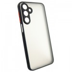 Огляд Чохол до мобільного телефона Dengos Matte Samsung Galaxy A16 (Black) (DG-TPU-MATT-158): характеристики, відгуки, ціни.