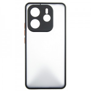 Чохол до мобільного телефона Dengos Matte Xiaomi Redmi Note 14 (Black) (DG-TPU-MATT-155)