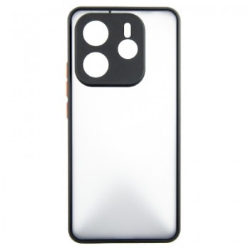 Чохол до мобільного телефона Dengos Matte Xiaomi Redmi Note 14 (Black) (DG-TPU-MATT-155)