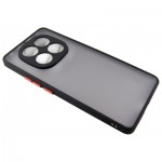 Огляд Чохол до мобільного телефона Dengos Matte Xiaomi Redmi Note 14 Pro (Black) (DG-TPU-MATT-156): характеристики, відгуки, ціни.