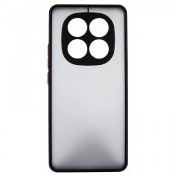 Чохол до мобільного телефона Dengos Matte Xiaomi Redmi Note 14 Pro (Black) (DG-TPU-MATT-156)