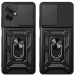 Огляд Чохол до мобільного телефона BeCover Military Motorola Moto G55 Black (713056): характеристики, відгуки, ціни.