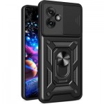 Огляд Чохол до мобільного телефона BeCover Military Motorola Moto G55 Black (713056): характеристики, відгуки, ціни.