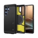 Огляд Чохол до мобільного телефона Spigen Samsung Galaxy S25 Ultra, Tough Armor MagFit, Black (ACS08964): характеристики, відгуки, ціни.