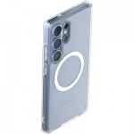 Огляд Чохол до мобільного телефона Spigen Samsung Galaxy S25 Ultra, Ultra Hybrid MagFit, Clear White (ACS08956): характеристики, відгуки, ціни.