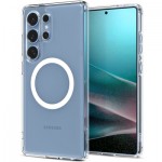 Огляд Чохол до мобільного телефона Spigen Samsung Galaxy S25 Ultra, Ultra Hybrid MagFit, Clear White (ACS08956): характеристики, відгуки, ціни.