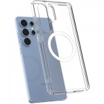 Огляд Чохол до мобільного телефона Spigen Samsung Galaxy S25 Ultra, Ultra Hybrid MagFit, Clear White (ACS08956): характеристики, відгуки, ціни.