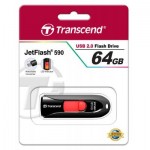 Огляд USB флеш накопичувач Transcend 64GB JetFlash 590 USB 2.0 (TS64GJF590K): характеристики, відгуки, ціни.