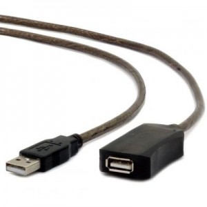 Огляд Дата кабель USB 2.0 AM/AF 10.0m активный Cablexpert (UAE-01-10M): характеристики, відгуки, ціни.