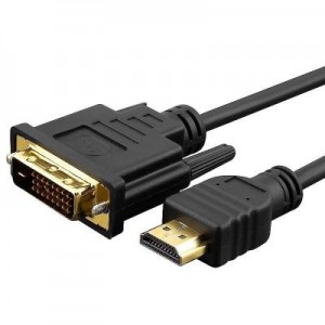 Кабель мультимедійний HDMI to DVI 24+1 1.8m Patron (CAB-PN-DVI-HDMI-18F)