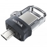 Огляд USB флеш накопичувач SanDisk 64GB Ultra Dual Black USB 3.0 OTG (SDDD3-064G-G46): характеристики, відгуки, ціни.