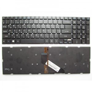 Огляд Клавіатура ноутбука Acer Aspire 5755G/E1-522/V3-531 черная без рамки подсветкой UA (A43823): характеристики, відгуки, ціни.