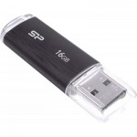 Огляд USB флеш накопичувач Silicon Power 16GB Ultima U02 Black USB 2.0 (SP016GBUF2U02V1K): характеристики, відгуки, ціни.