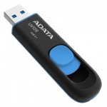 Огляд USB флеш накопичувач ADATA 128GB UV128 Black/Blue USB 3.1 (AUV128-128G-RBE): характеристики, відгуки, ціни.