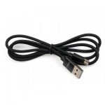 Огляд Дата кабель USB 2.0 AM to Micro 5P 1m nylon black Vinga (VCPDCMNB1BK): характеристики, відгуки, ціни.