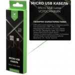 Огляд Дата кабель USB 2.0 AM to Micro 5P 1m nylon black Vinga (VCPDCMNB1BK): характеристики, відгуки, ціни.