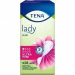 Огляд Урологічні прокладки Tena Lady Slim Ultra Mini 28 шт. (7310791247649/7322541116082): характеристики, відгуки, ціни.