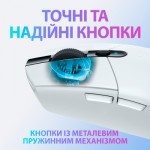 Огляд Мишка Logitech G305 Lightspeed White (910-005291): характеристики, відгуки, ціни.