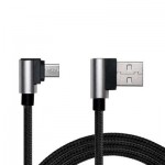 Огляд Дата кабель USB 2.0 AM to Micro 5P 1.0m Premium black REAL-EL (EL123500031): характеристики, відгуки, ціни.