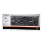 Огляд Клавіатура REAL-EL 7085 Comfort Black: характеристики, відгуки, ціни.