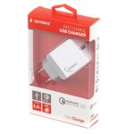 Огляд Зарядний пристрій Gembird 1 USB QC3.0 (MP3A-UC-AC11): характеристики, відгуки, ціни.
