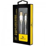 Огляд Дата кабель USB 2.0 AM to Lightning 2.0m Cablexpert (CC-USB2B-AMLM-2M-WB2): характеристики, відгуки, ціни.