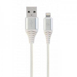 Дата кабель USB 2.0 AM to Lightning 2.0m Cablexpert (CC-USB2B-AMLM-2M-WB2)