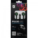 Огляд Навушники Defender Pulse 420 Green (63422): характеристики, відгуки, ціни.