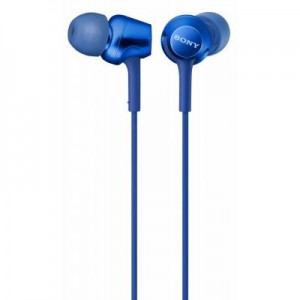 Огляд Навушники Sony MDR-EX255AP Blue (MDREX255APL.E): характеристики, відгуки, ціни.