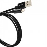 Огляд Дата кабель USB 2.0 AM to Lightning 1.0m MFI Black Canyon (CNS-MFIC3B): характеристики, відгуки, ціни.