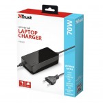 Огляд Блок живлення до ноутбука Trust Primo 70W-19V Universal Laptop Charger (22141): характеристики, відгуки, ціни.