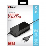 Огляд Блок живлення до ноутбука Trust Primo 70W-19V Universal Laptop Charger (22141): характеристики, відгуки, ціни.