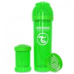 Огляд Пляшечка для годування Twistshake антиколькова 330 мл, зелена (24861): характеристики, відгуки, ціни.