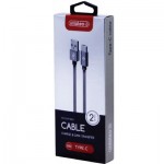 Огляд Дата кабель USB 2.0 AM to Type-C 2.0m CBGNYT2 grey Intaleo (1283126489143): характеристики, відгуки, ціни.