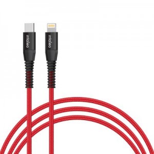 Огляд Дата кабель USB Type-C to Lightning 18W 1,2m CBRNYTL1 red Intaleo (1283126504129): характеристики, відгуки, ціни.