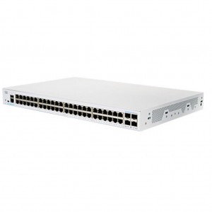 Огляд Комутатор мережевий Cisco CBS350-48T-4G-EU: характеристики, відгуки, ціни.
