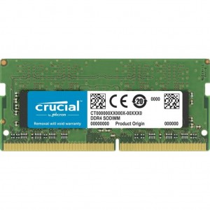 Огляд Модуль для ноутбука SoDIMM DDR4 8GB 3200 MHz Micron (CT8G4SFRA32A): характеристики, відгуки, ціни.