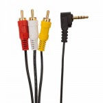 Огляд Кабель мультимедійний Jack 3.5mm M to 3xRCA 1.5m ProfCable (ProfCable6-150): характеристики, відгуки, ціни.