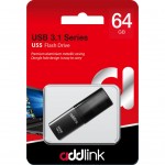 Огляд USB флеш накопичувач AddLink 64GB U55 Black USB 3.1 (ad64GBU55B3): характеристики, відгуки, ціни.