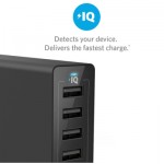 Огляд Зарядний пристрій Anker PowerPort 6 - 60W 6-port USB Power IQ V3 (Black) (A2123L12): характеристики, відгуки, ціни.