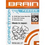 Огляд Гачок Brain fishing Feeder B4010 16 (20 шт/уп) Black Nickel (1858.80.34): характеристики, відгуки, ціни.