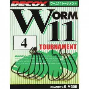 Огляд Гачок Decoy Worm11 Tournament 04 (9 шт/уп) (1562.00.77): характеристики, відгуки, ціни.