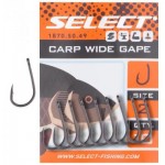 Огляд Гачок Select Carp Wide Gape 02 (10 шт/уп) (1870.50.49): характеристики, відгуки, ціни.