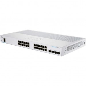 Огляд Комутатор мережевий Cisco CBS250-24P-4X-EU: характеристики, відгуки, ціни.