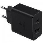 Огляд Зарядний пристрій Samsung 35W Wall Charger Duo Black (EP-TA220NBEGRU): характеристики, відгуки, ціни.