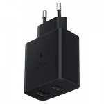 Огляд Зарядний пристрій Samsung 35W Wall Charger Duo Black (EP-TA220NBEGRU): характеристики, відгуки, ціни.