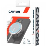 Огляд Зарядний пристрій Canyon WS-100 Wireless charger (CNS-WCS100): характеристики, відгуки, ціни.