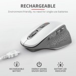 Огляд Мишка Trust Ozaa Rechargeable Wireless White (24035): характеристики, відгуки, ціни.