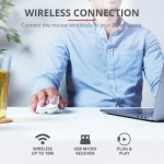 Огляд Мишка Trust Ozaa Rechargeable Wireless White (24035): характеристики, відгуки, ціни.